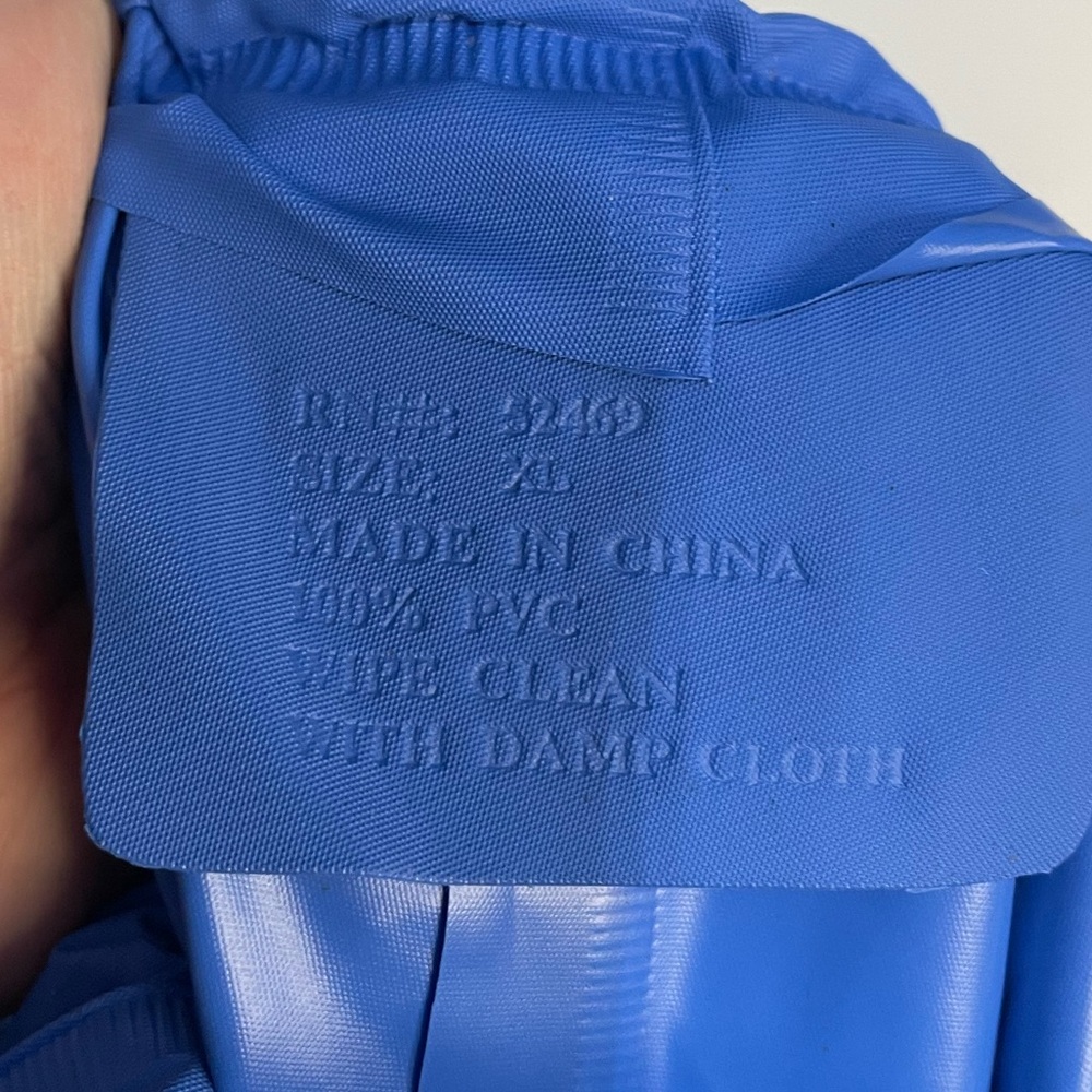 Stearns Blue 2-Piece Rain Suit XL - Picture 8 of 13